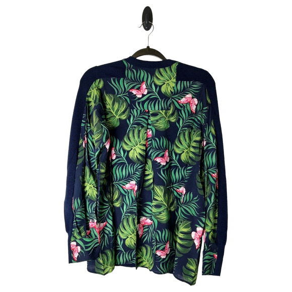 NEW Sandrine Rose French Worker XS Comfy Oversized Sweater Tropical Free People - Picture 5 of 14